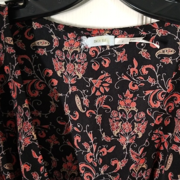 Kimichi Blue small black & red floral lace romper - Picture 4 of 7